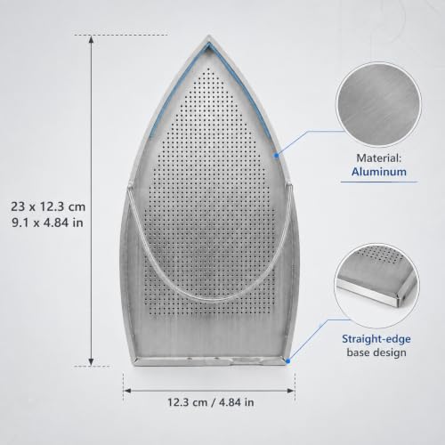 Miniatura 2 de Nikou Ropa Planchado - Cubierta De Zapata De Hierro Cubierta De Zapata De Planchado Multifunción Placa De Hierro Antiadherente Alta Eficiencia Para Proteger La Ropa Suela De Hierro