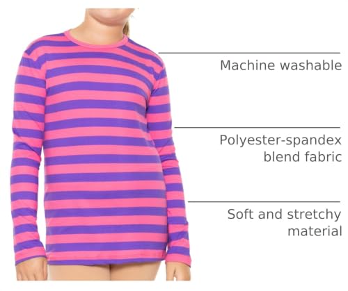 Image of Girls Long Sleeve Shirts | Soft Crew Neck Top | Short Sleeve | Long Sleeve Shirt Girls Size 2T - 16