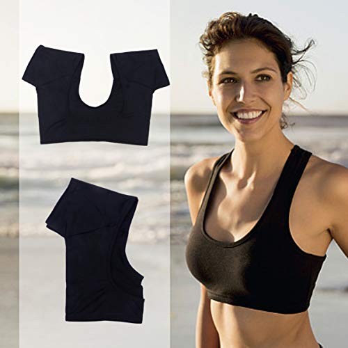 EXCEART Colete lavável com proteção contra suor respirável e absorvente de suor, secagem rápida, axi