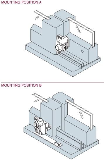 WRS Truth Winged Secondary Patio Door Lock - White