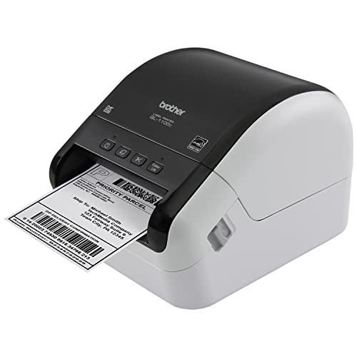 Brother Ql-1100C Wide Format, Postage And Barcode Professional Thermal Label Printer, Black #TOP3