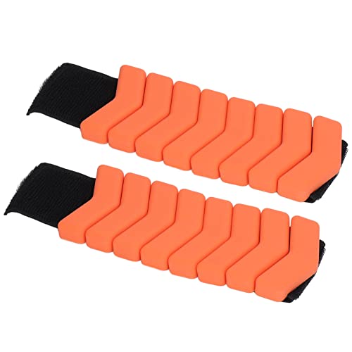 Pulseira de 1 par de pesos, cinto de pesos de tornozelo de pulso de alta resistência ajustável para