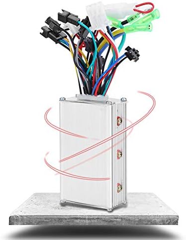 Nikou Electric Bike Controller, LCD Display Control Panel With Variable Speed Switch Accessory For Electric Scooter(36V 250/350W Color Screen Dual Mode)