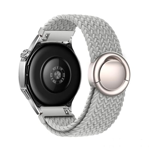 [�����ȓX] 18/20/22 �~�����[�g�����j�o�[�T���ґg�i�C�����p���V���[�g�o�b�N�����v�X�g���b�v�K�[�~�� Venu 4/3/2s Vivoactive 6/5/4/3 �����X�g���b�v(Pearl,20mm)