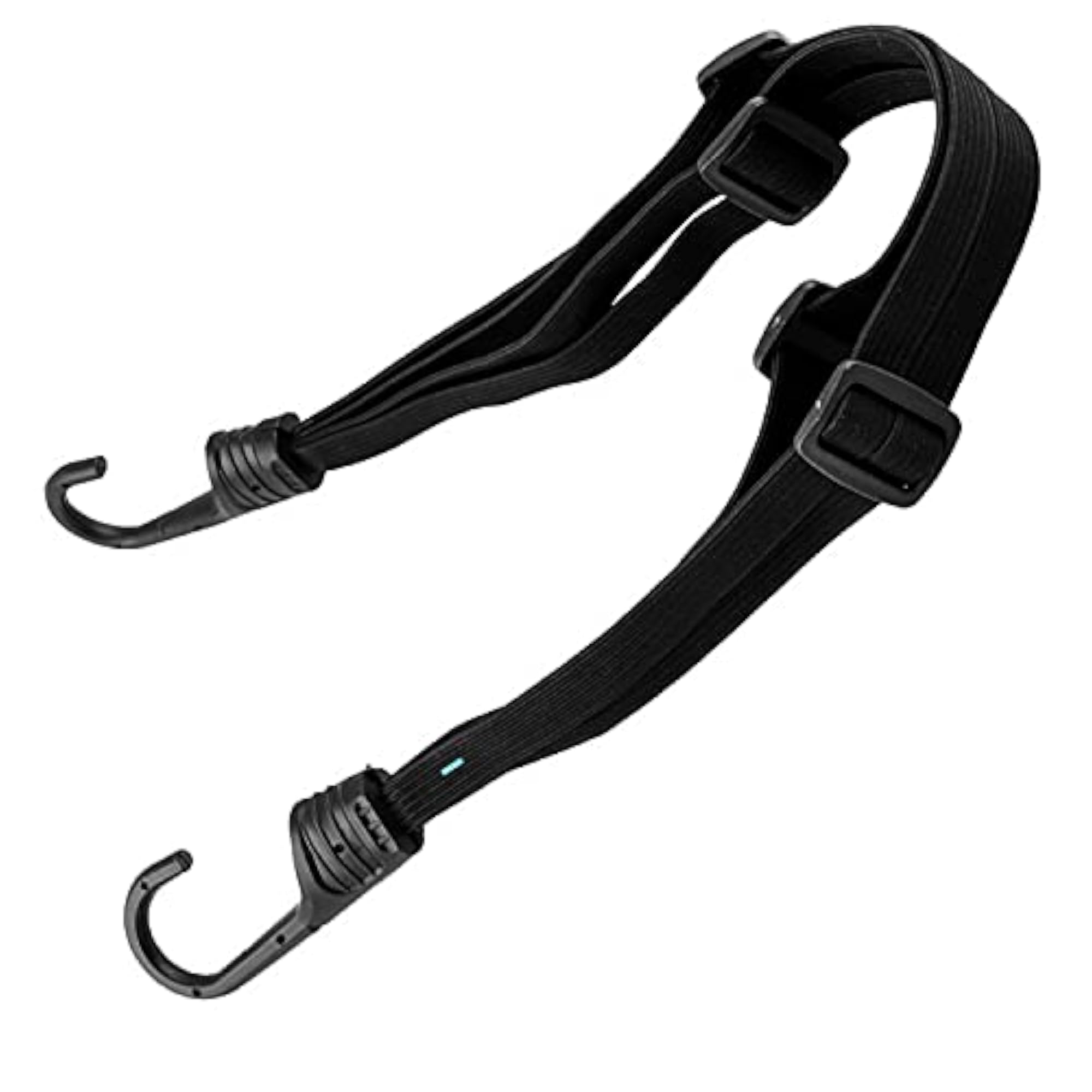 Universal Fix Helmet Rope Motorcycle Luggage Straps, Elastic Net (2)