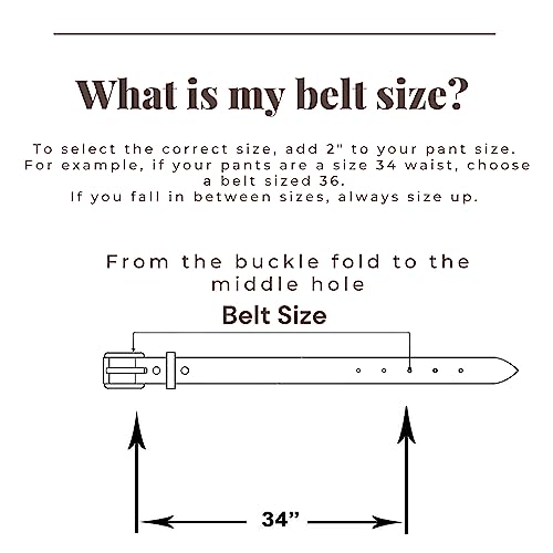 Western Belt for Men 1.5” Wide Full Grain One Piece Leather Belt with Buckle Handmade Engraved Tooled2