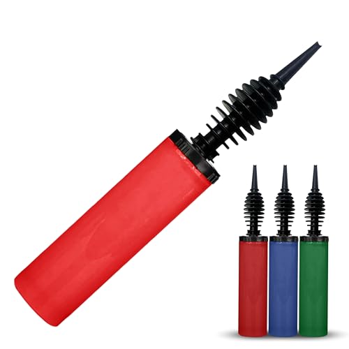 RMTech Balloon Pump, Inflator for Balloons, Toy Blower, Foil and Confetti Professional Pumper, Dual Action Hand Air Pump for Balloons.