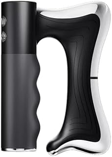 Sculptor Full Body Contour Device with Heat & EMS, Cellulite Massager Skin Firming & Lymphatic Drainage Muscle Relief Better Circulation, Electric Fascia Knife for Belly, Arm, Waist, Leg (Black)