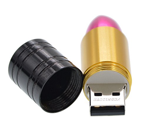 16GB USB Flash Drive USB 2.0 Memory Stick - Creative Pen Drive Flash Drive - FEBNISCTE Fashion Metal 3 Farben Tragbarer… – Bild 4