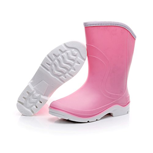 Women Half Calf Ankle Rubber Rainboots 2 Color Waterproof Boots for Garden Rain Round Toe Rainboots2