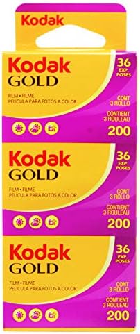 KODAK GOLD 200 Film / 3 pack / GB135-36-Vertical packaging