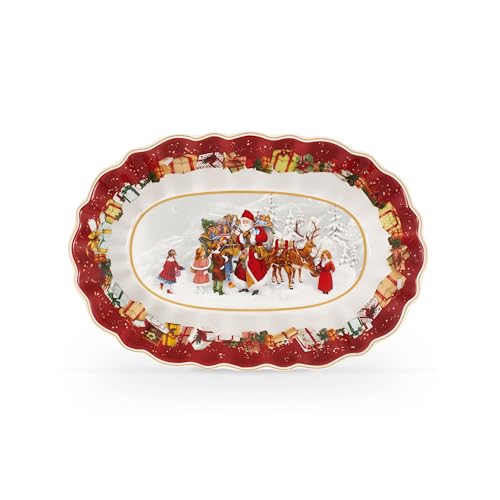 Villeroy & Boch 14-8332-2556 Pastry Plate, Porcelain, Red by Villeroy & Boch - Used condition - US$26.50
