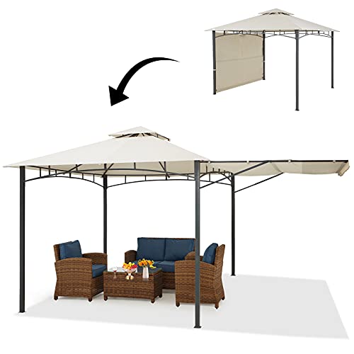 AVAWING 10x10 FT Gazebos for Patios, Large 2-Tier Outdoor Garden ...