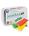 Produktbild Feuchtmann JUNiORKNET Maxi | Knetset 14 x 35g weiche Kinderknete in Stangen | vegane glutenfreie Spielknete | Nicht trocknende Knete | ungiftige Modelliermasse Kinder | ab 2 Jahren