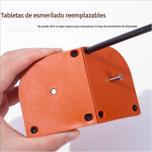 Miniatura 5 de Kwjtoy Afilador De Brocas Multiusos, Afilador Brocas Profesional Afilador Cuchillos Para Taladro Eléctrico, Afilador De Brocas Portátil Para Todas Las Brocas, Afilador Multifunción