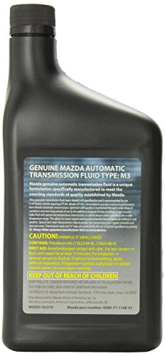 Genuine Mazda Fluid (0000-77-110E-01) M3 Automatic Transmission Fluid - 1 Quart #TOP1