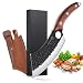 Produktbild Küchenmesser Scharf zum Fleischschneiden, Kochmesser Profi Messer, Hackmesser Japan Original, Profi Metzgermesser, Full Tang Outdoor-Messer, Ausbeinmesser für Camping BBQ Küche Grill Ausflug