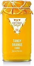 Cottage Delight Tangy Orange Curd - 305 g Jar - Tangy and Creamy - Smooth and Delicious - Suitable for Vegetarians - Gluten Free - No Artificial Additives - Made in Small Batches