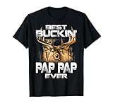 Photo Gallery best buckin pap pap ever tee deer caccia bucking padre maglietta Photo Gallery best buckin pap pap ever tee deer caccia bucking padre maglietta