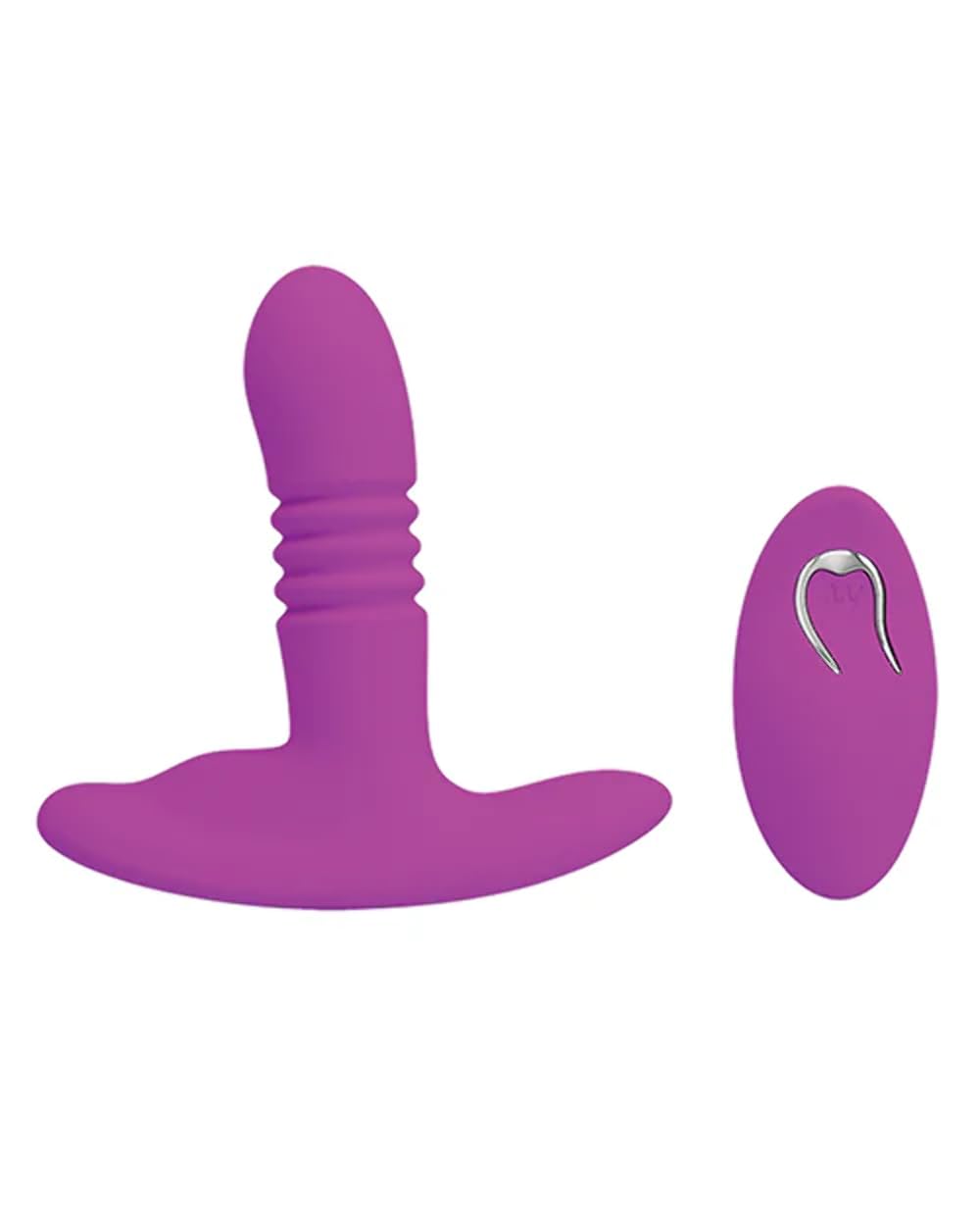 Amazon.com: Pretty Love Heather Thrusting Butt Plug - Fuchsia : Health &  Household