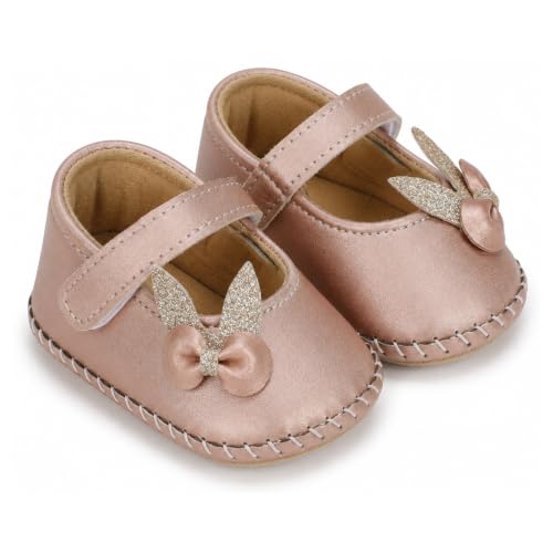 Image of PureSole Baby Girl Ballerina Shoes 6-12 Months | Elegant Party Booties
