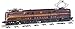 Bachmann Industrias DCC Sound Valor Locomotora eléctrica GG1 PRR Toscano Rojo 5 Rayas # 4913 Ho Escala Tren Coche