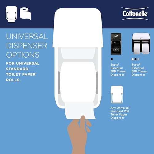 Cottonelle Professional Standard Roll Toilet Paper, Bulk (13135), 2-Ply, White, Compact for Easy Storage (20 Rolls of 451 Sheets, 9,020 Sheet Total) by Cottonelle Professional - Image 8