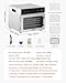 VEVOR Food Dehydrator Machine, 6 Stainless Steel Trays, 400W Electric Food Dryer with Adjustable Temperature & 24-Hour Timer, Food Dryer for Jerky, Meat, Fruit, Vegetables, Herbs, Dog Treats