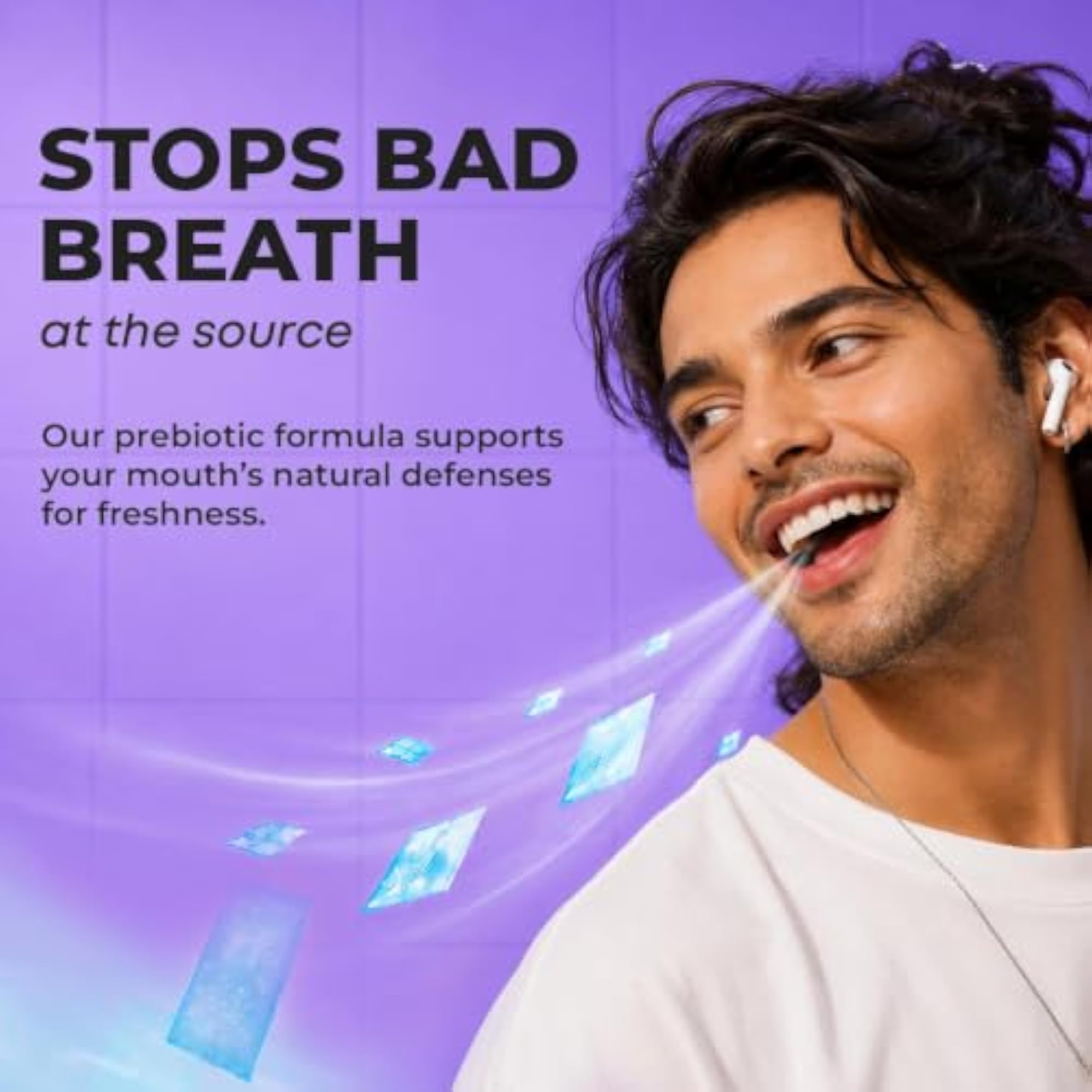 Blueberry Mint Teeth Whitening Toothpaste, 5% Hydroxyapatite
