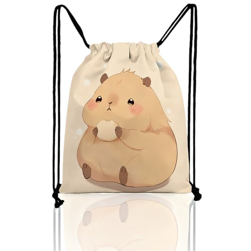 Zuzer Mochila De Cuerdas 40X43 Cm, Bolsa Grande Impermeable Con Divertidos Animales, Mochila Infantil Para Deporte, Colegio, Piscina, Esquinas Reforzadas Para Niños, Niñas Y Adultos