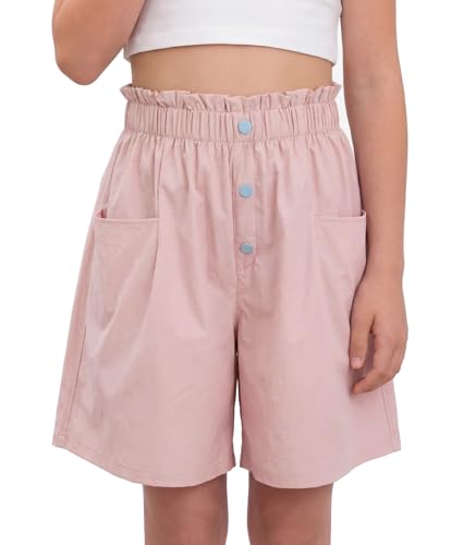 Short pour fille élastique qui ne serre pas la taille pour ado de 4-16 ans