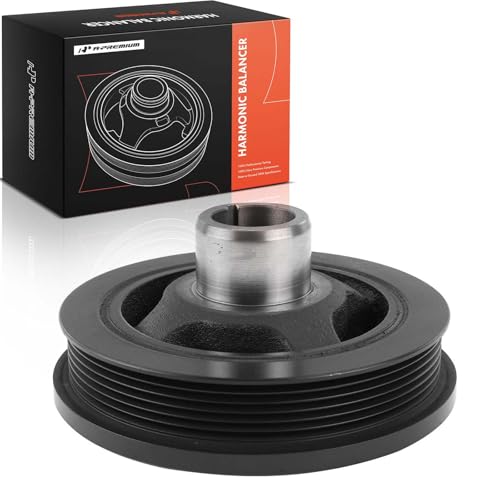 A-Premium Engine Harmonic Balancer Pulley - DOHC V6 3.0L 3.6L - Compatible with Chrysler & Dodge & Jeep & Ram & Volkswagen Cars - Town & Country, Challenger, Durango, Cherokee, 1500, Routan & More by A-premium - Image 9