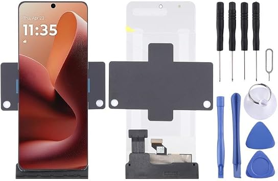 Cell Phone Replacement for Motorola Razr 60 Ultra/Razr Ultra 2025 AMOLED Material LCD Screen with Digitizer Full Assembly Spare Parts