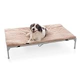 K&H Pet Products Original Dog Cot Microfleece Pad for Outdoor Raised Dog Bed, Portable Dog Cot Pad,