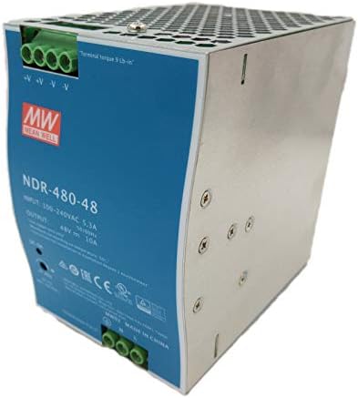 Mean Well Unknown Mean Well Original NDR-480-48 48V 10A meanwell NDR-480 48V 480W Single Production Industrial DIN Rail Power Supply