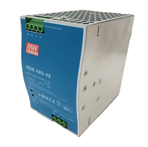 Alimentation Din Rail 480W 48V MeanWell NDR-480-48 transformateur 10A