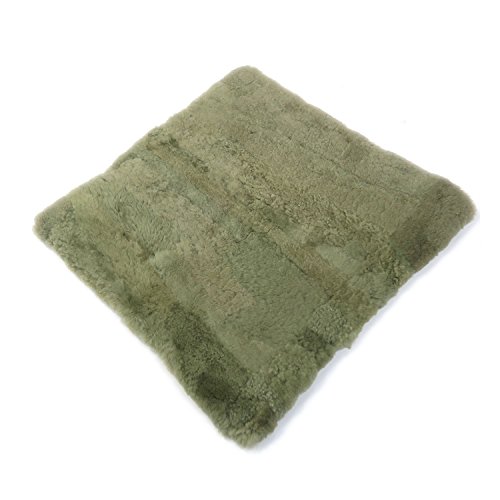 [FurFurMouton] ���[�g���N�b�V���� �V�[�g�N�b�V���� ���[�g��100% 43×43cm �唻�T�C�Y �����x �_�C�j���O �\�t�A�[ �֎q �ԗp �������� �O���[��