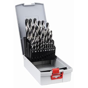Bosch Pro Box 25 tlg. HSS-Spiralbohrer PointTeQ, 1,0–13,0 mm - 2608577352