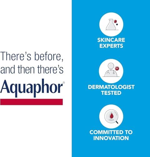 Aquaphor Baby Healing Ointment for Baby's Sensitive Skin, Multipurpose Ointment Helps Prevent Diaper Rash, Fragrance Free, Non Greasy and Non Comedogenic Body Moisturizer, 297g - 5