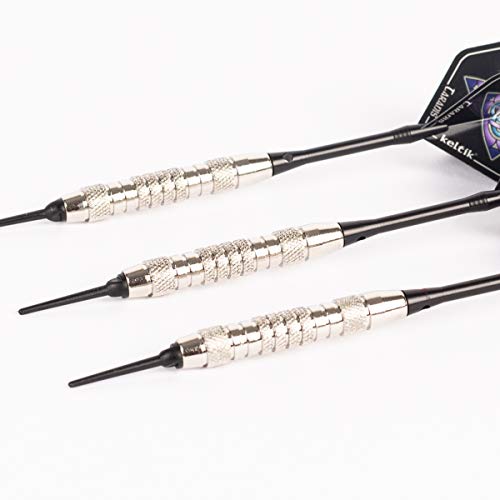 Celtic Billiard, Bowling, Dart & More Soft Dart Taranis 14g, 16g, 18g Soft Darts, Soft darts, 661710, Silver, 18 g - Image 4