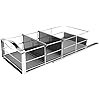 simplehuman 9-Inch Pull-Out Cabinet Organizer, Under Cabinet Sliding Drawer for Kitchen Bathroom, Heavy-Gauge Steel Frame, Removable Drip Guard, Ball-Bearing Tracks, Grey Plastic