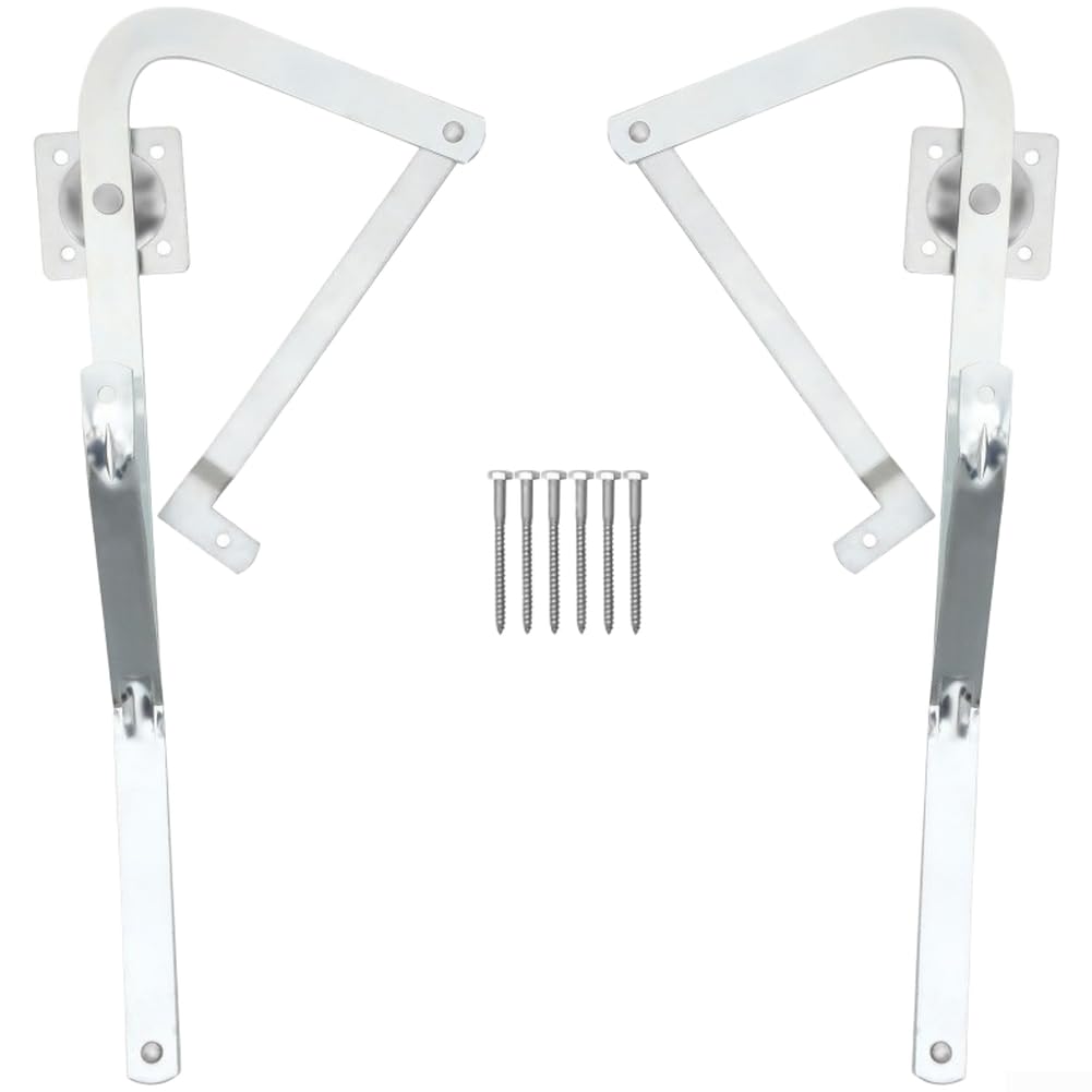 Zinc Alloy Attic Ladder Hinge Arm For Werner Mk5, WU2210, W2208, W2210 – Heavy-Duty Stop-at-Will Cabinet Door Hardware