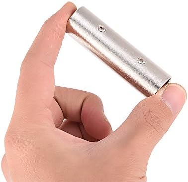 XLR to 6.35mm Adapter Connector, 3-Pin XLR 6.35mm Male to XLR Male Connector Professional Metal Construction Mic Jack Plug Converter