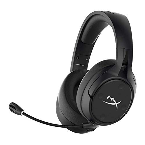 HyperX Cloud Flight S - Wireless Gaming Headset, 7.1 Surround Sound, 30 Hour Battery Life, Qi Wireless Charging, Detachable Microphone with LED Mute Indicator, Compatible with PC & PS4 (Renewed)