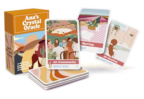 Dusserre Ana's Crystal Oracle Tarot Fortune Telling Cartomancy Playing Cards