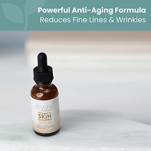 Vitamin C Serum For Face - Vitamin C Facial Serums With Hyaluronic Acid, Retinol, Niacinamide & Salicylic Acid - Vitamin C Face Oil - Skin Brightening Serum - Anti Aging, Reduce Wrinkles & Dark Spots (1 Oz) #TOP6