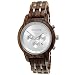 Produktbild Holzwerk Germany Handgefertigte Designer Damen-Uhr Öko Natur Holz-Uhr Chronograph Armband-Uhr Analog Quarz-Uhr Schwarz Braun Grün Silber Datum Holz Ziffernblatt (Braun-Silber)