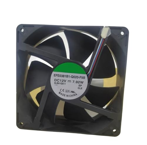 Ventilateur de refroidissement EFE0381B1-Q020-F9B 12V pour résoudre la surchauffe de serveur