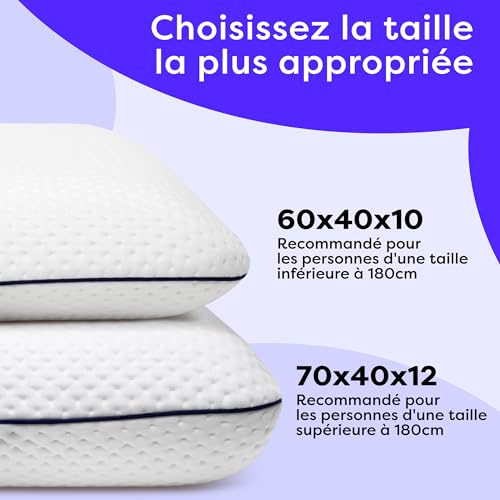 Support optimal pour le cou et le dos avec le coussin Wolkenfeld - 8