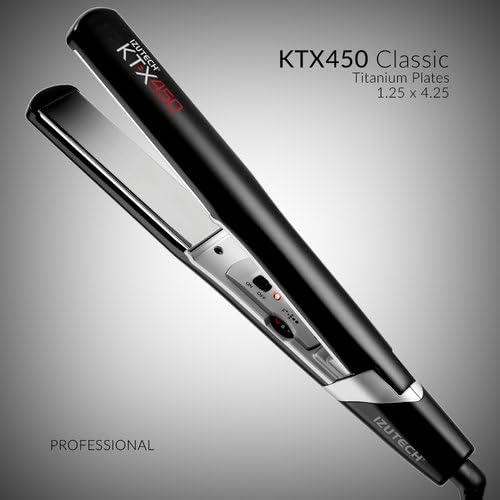 Izutech KTX450 CLASSIC PURE TITANIUM Flat Iron